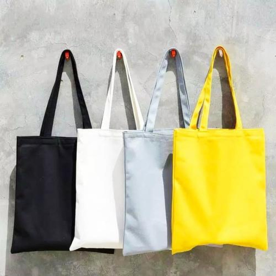 tas totbag bahan Drill - utama