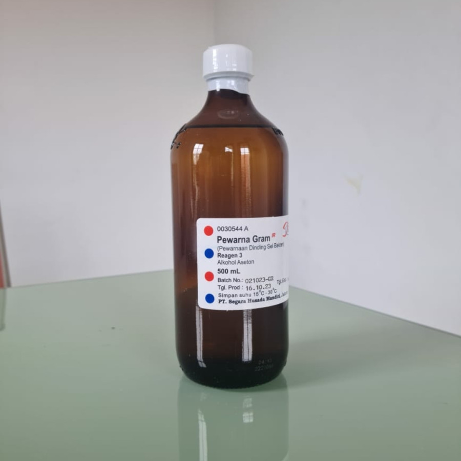 PEWARNA GRAM ASETON 500 ML