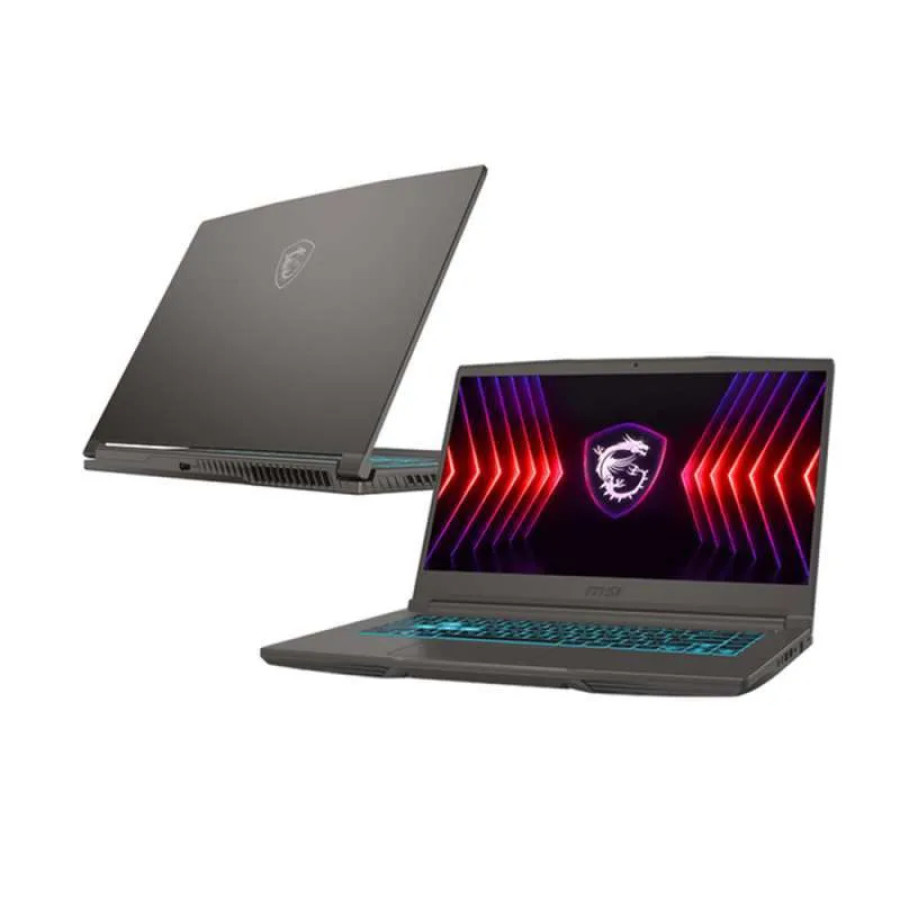 MSI Thin 15 B13UC i5-13420H 8GB 512GB RTX3050 GDDR6 4GB 15.6" FHD 144Hz IPS Level - depan