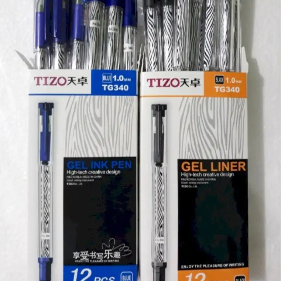 PULPEN GEL LINER TIZO 1.0 MM TG 340 (Lusin)