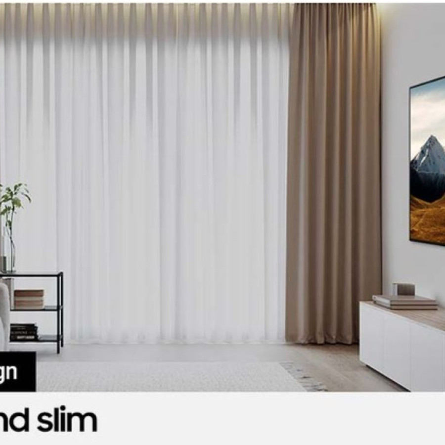 TELEVISI SAMSUNG 65 INCH DUE800 - samping