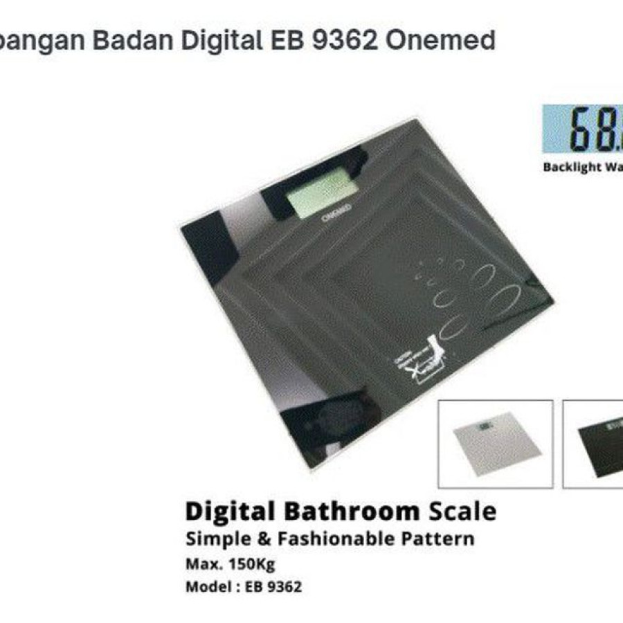 Timbangan Badan Digital EB 9362 Onemed