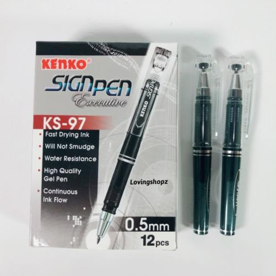 Bolpoin Gel Kenko (isi 12 pcs)