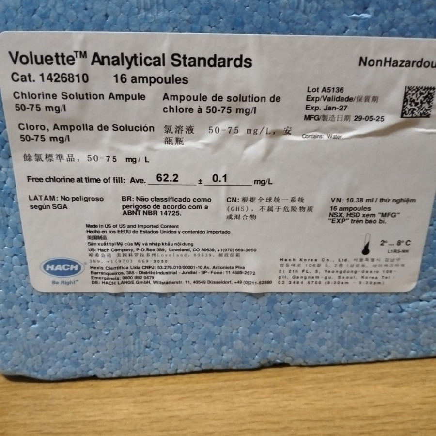 Voluette Analytical Standards