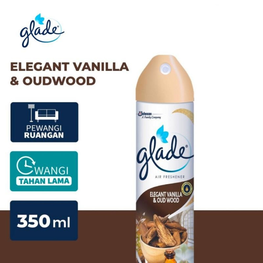 Glade Aerosol Air Freshener Spray Pengharum Pewangi Ruangan - 350 ml - depan