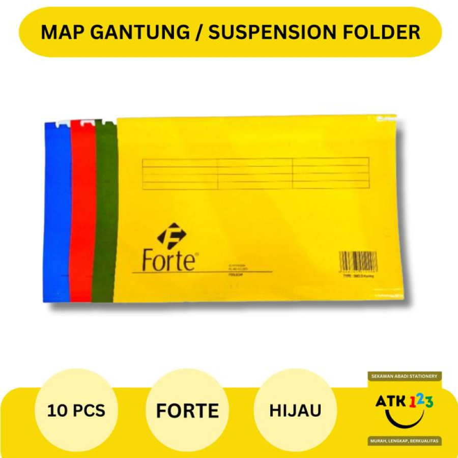 Map Gantung / Suspension Filling Folder Merk FORTE - samping