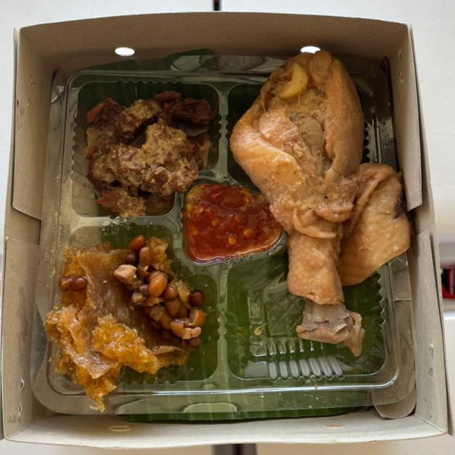 Paket Nasi Gudeg Jogja - Ayam - utama