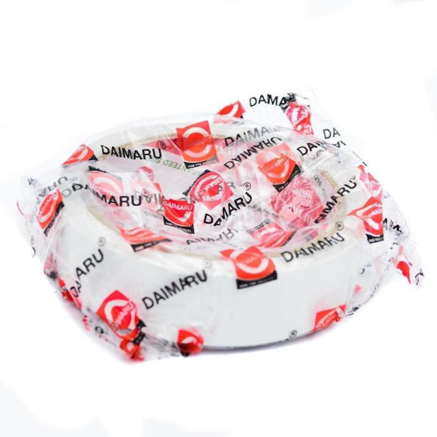 DOUBLE TAPE DAIMARU UKURAN 1INCH/ SOLASI DOBEL 1INCH - depan