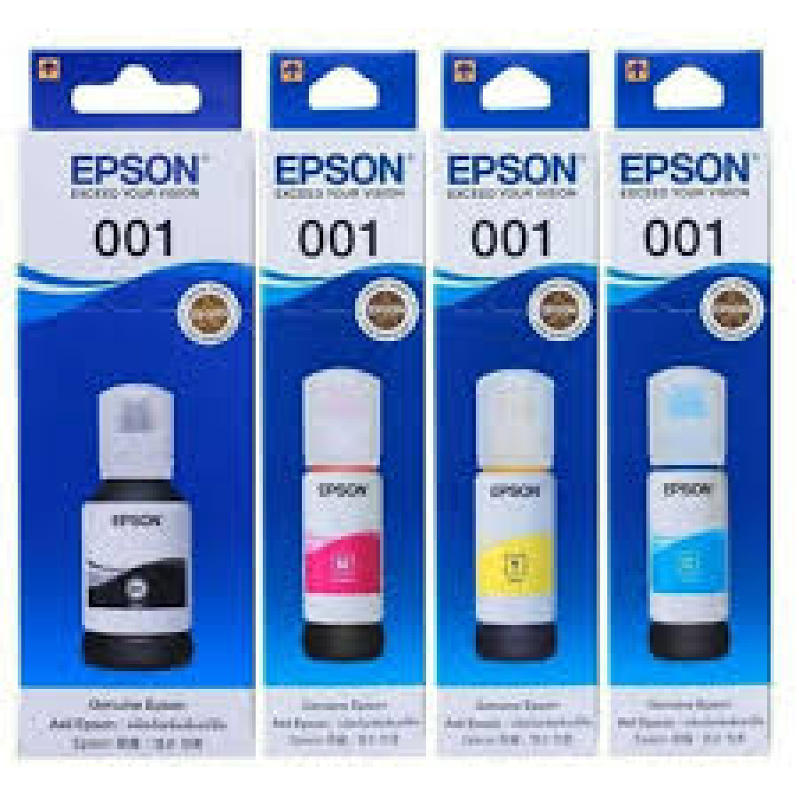 TINTA PRINTER EPSON 001 WARNA