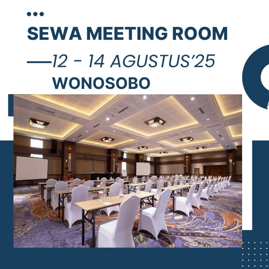 SEWA MEETING ROOM DI WONOSOBO