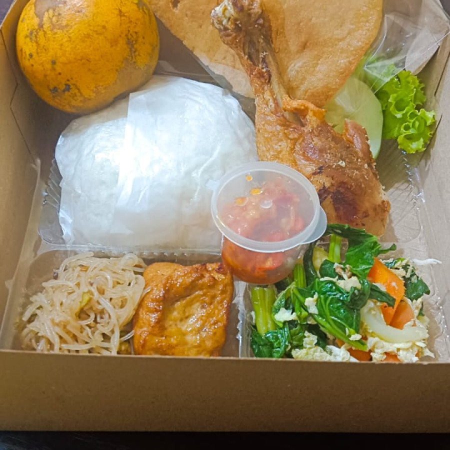 Paket A Nasi Box Nusantara - detail
