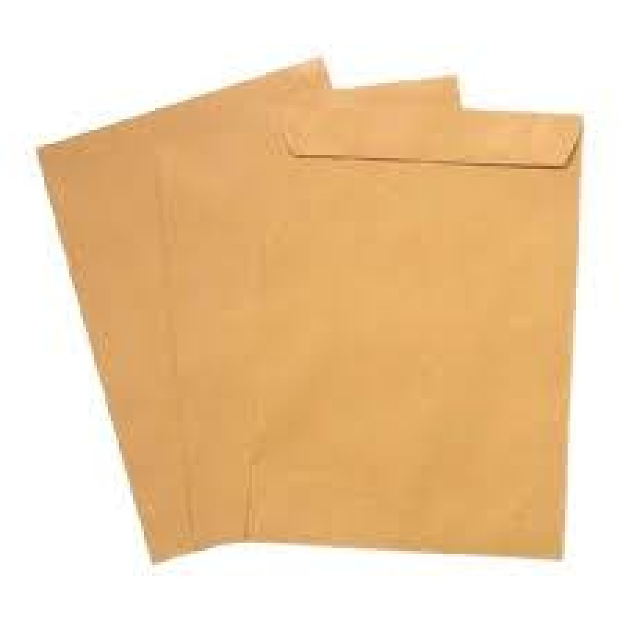 Amplop coklat besar uk. Folio (24x35cm)
