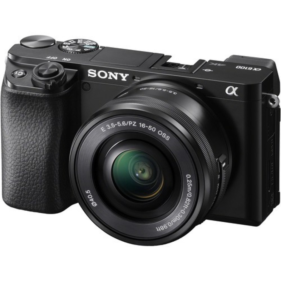 CAMERA MIRRORLESS SONY A6100 (PAKET LENSA CAMERA KIT 16-50MM)