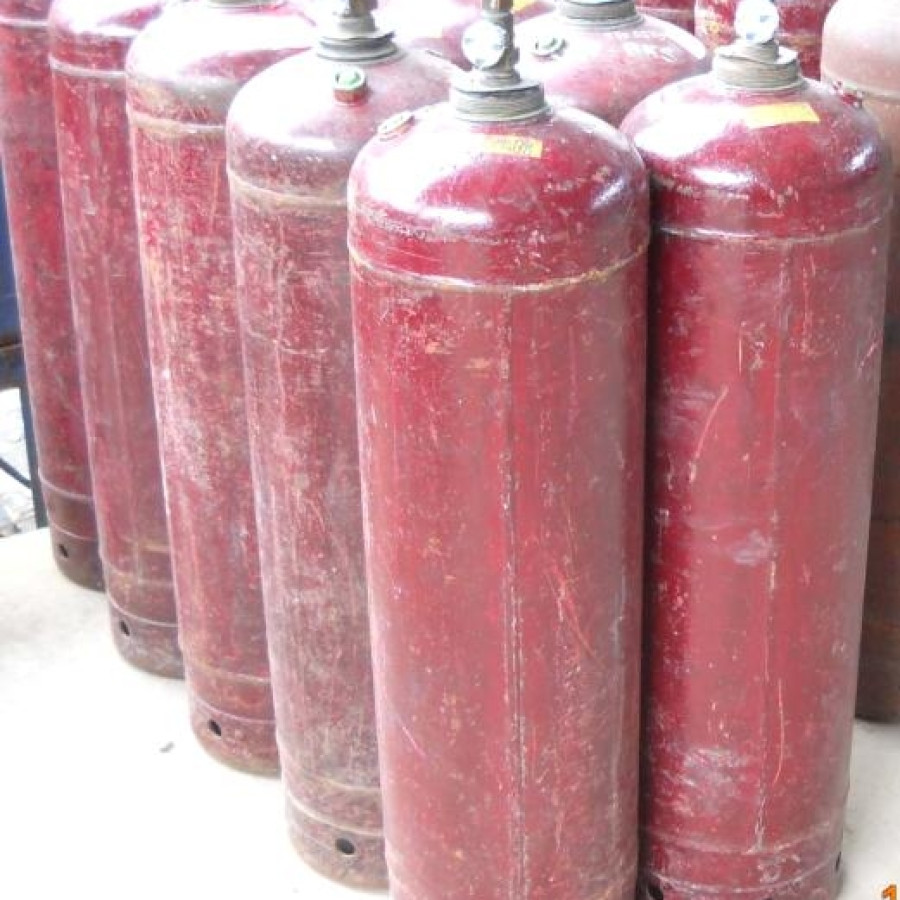 Tabung Gas Acetylene Baru + isi 6m3 samator