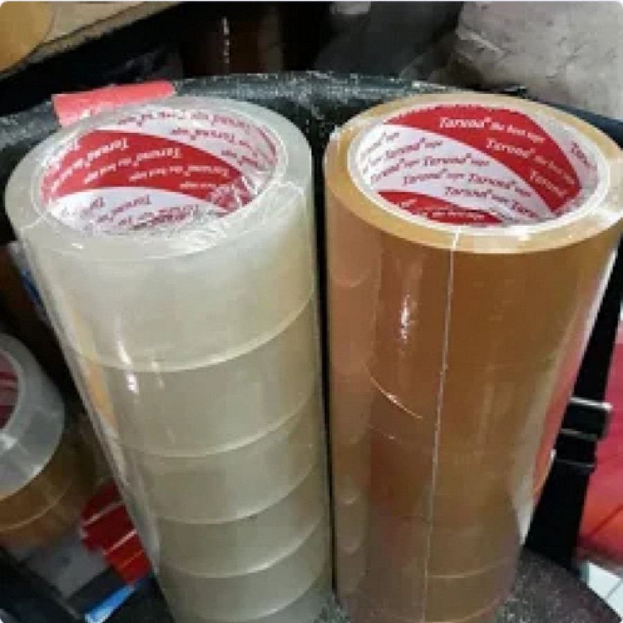 Lakban Bening Daimaru Tape Uk 38 mm 100 yard / Taruna