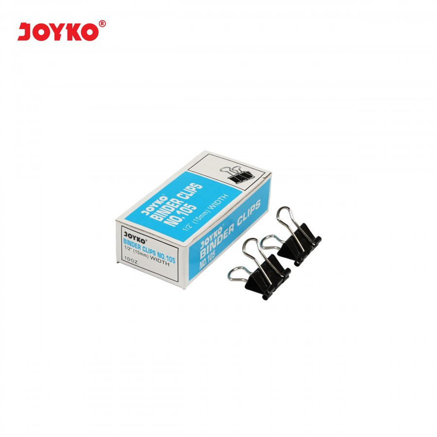 Binder Clip 15mm Joyko