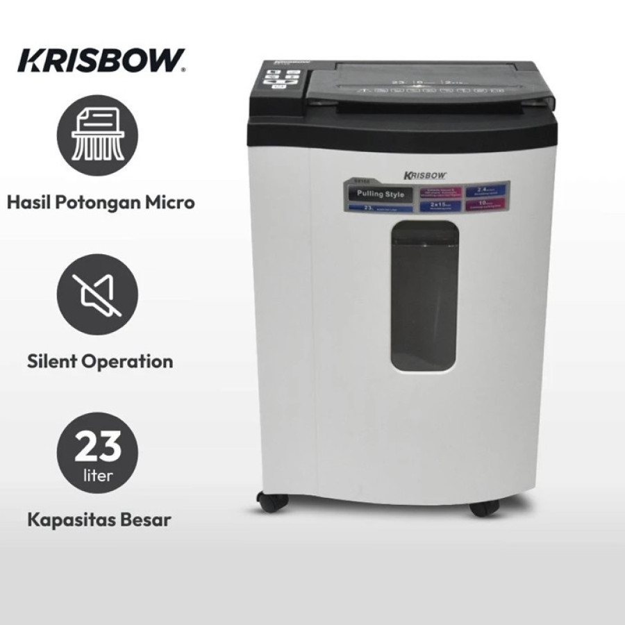 Mesin Penghancur Kertas Krisbow Micro Cut S8106 - utama