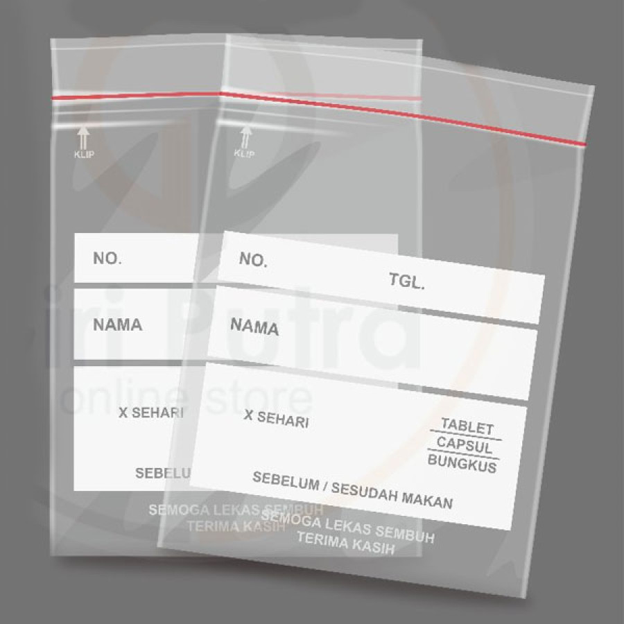 PLASTIK KLIP SABLON 8.7 X 13