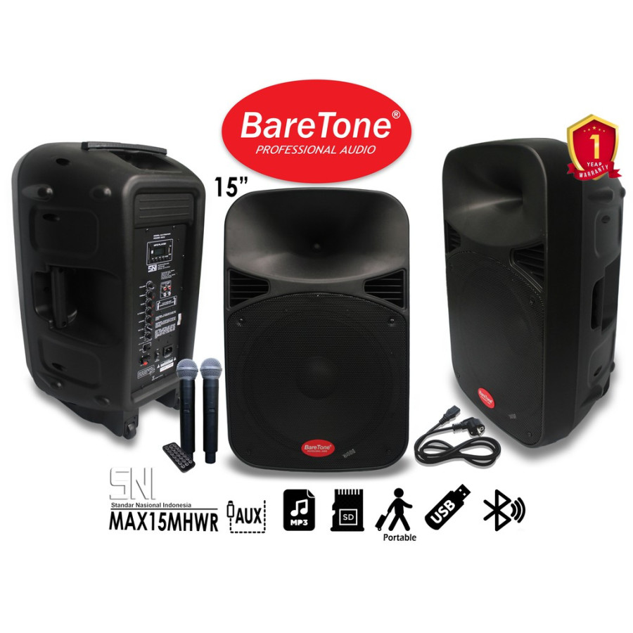 speaker aktif portable 15 inch