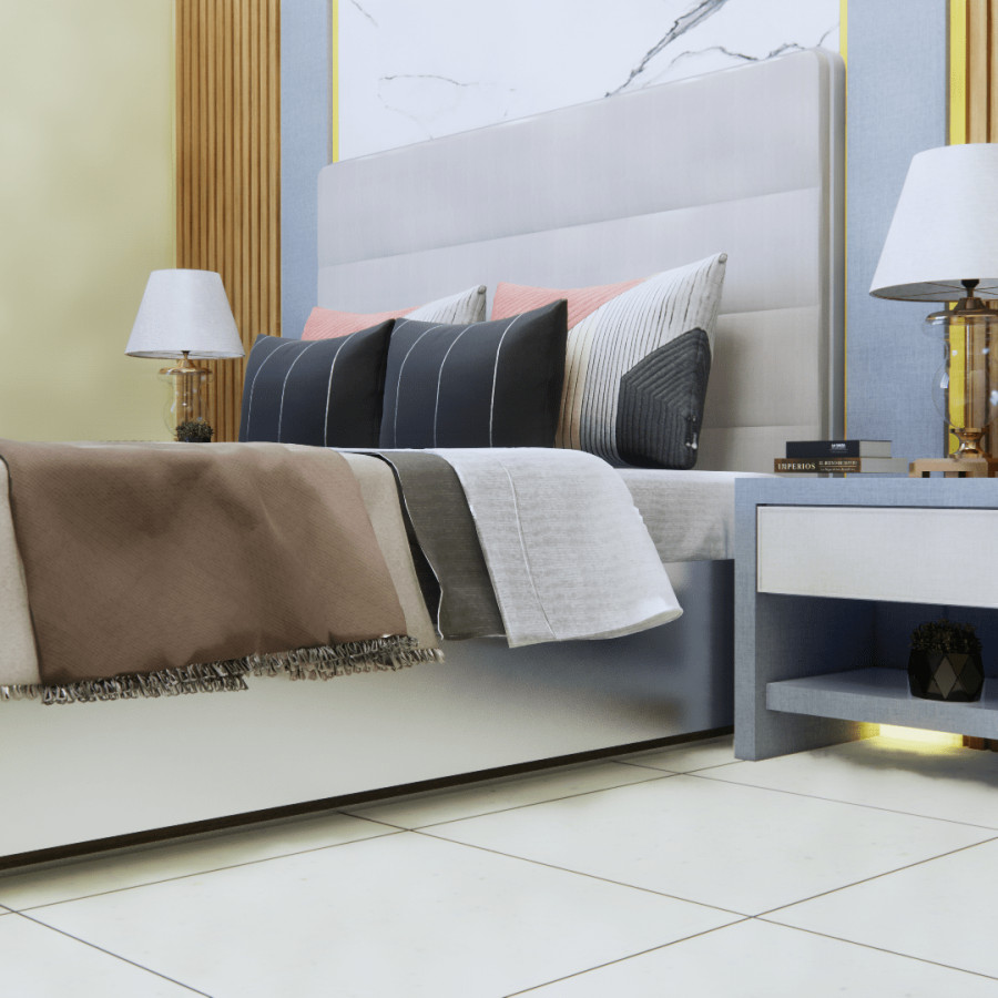 Backdrop Bed Tempat Tidur - depan