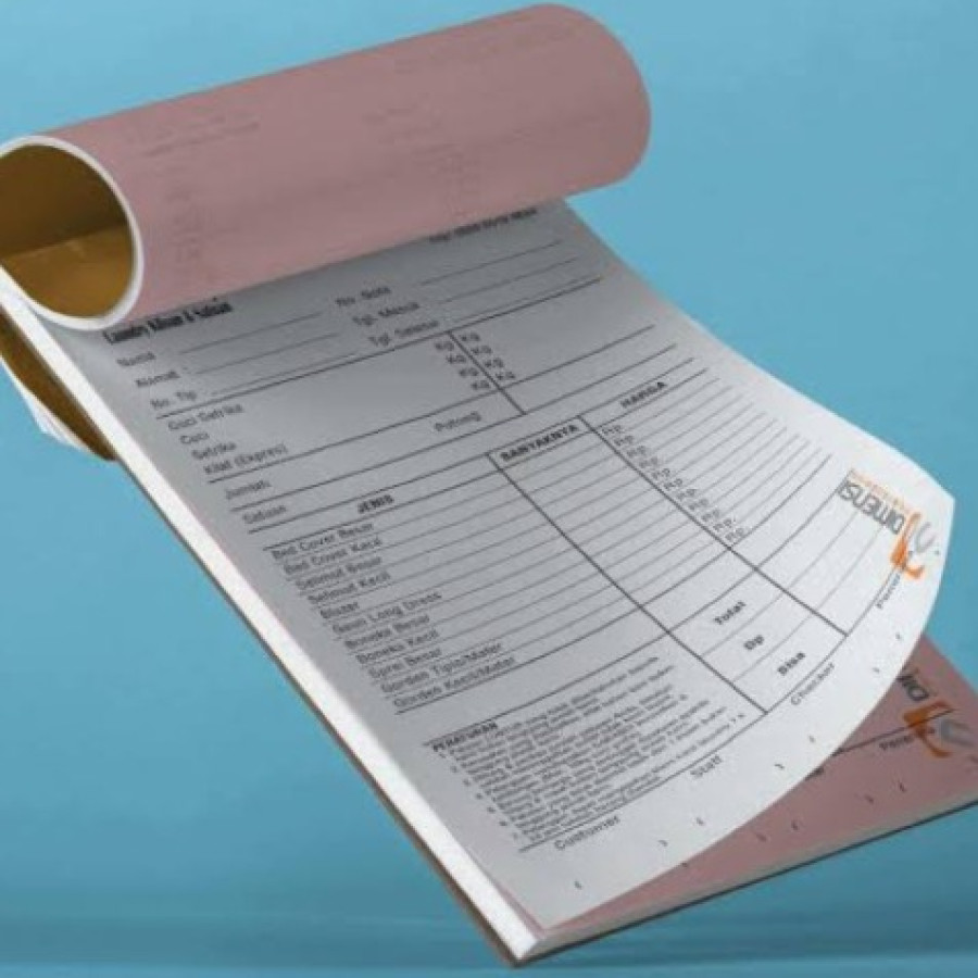 BLANKO SPPD 3 ply NCR Ukuran Folio