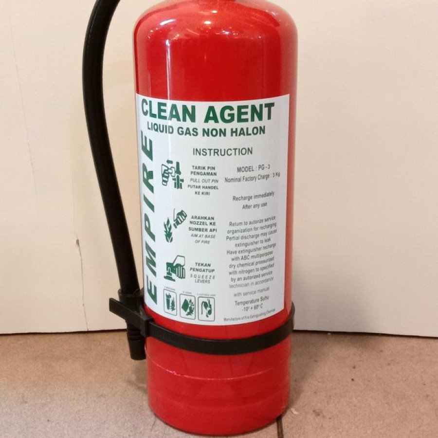 APAR JENIS CLEAN AGENT KAPASITAS 3 KG