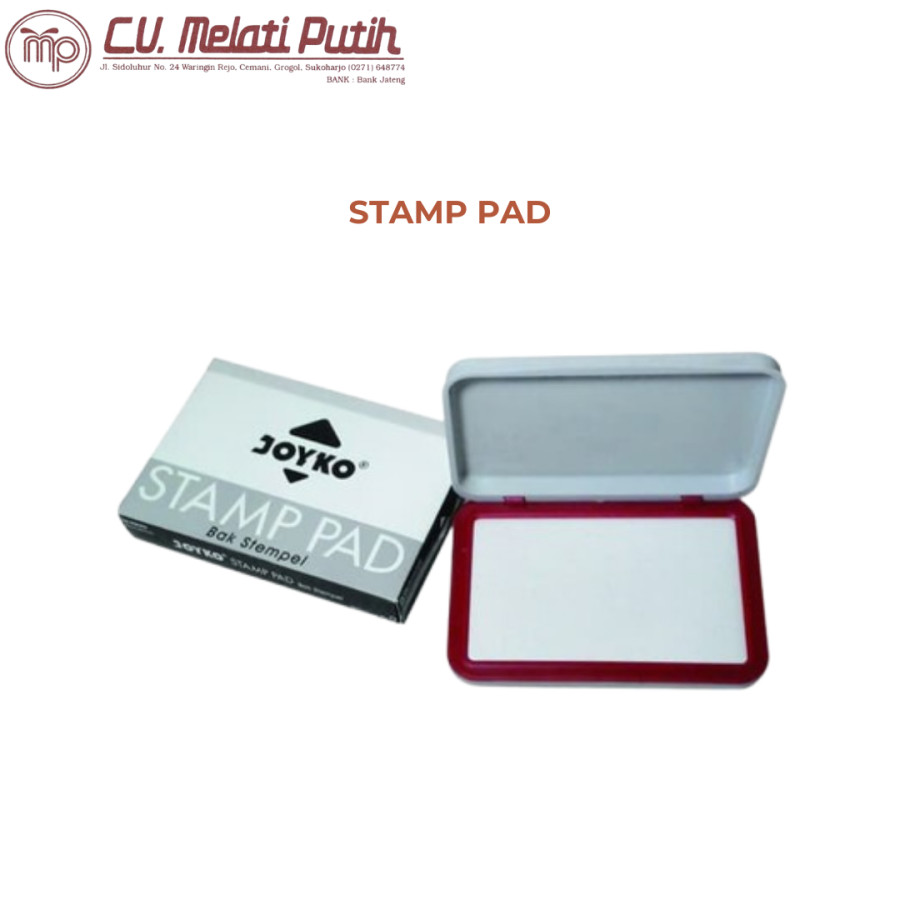 STAMP PAD JOYKO - depan