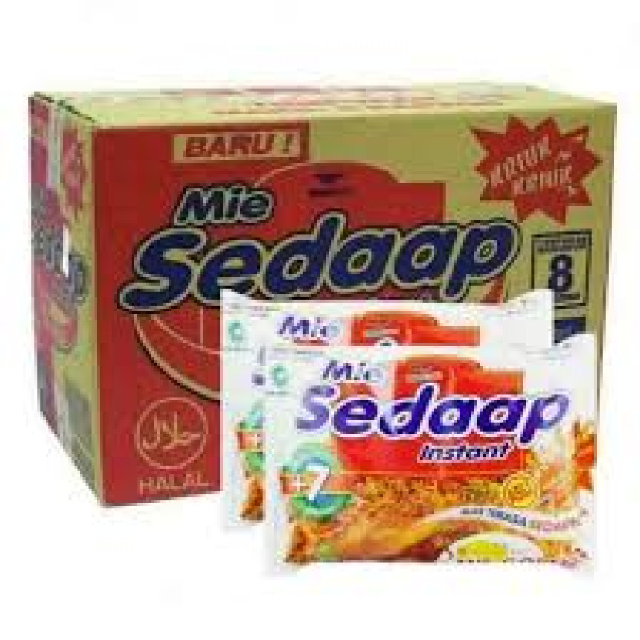Mie Sedaap 1 Kardus - samping