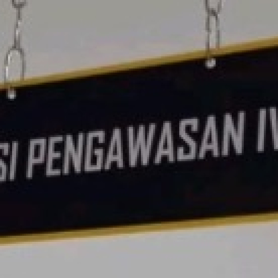 Papan Nama Ruangan Gantung