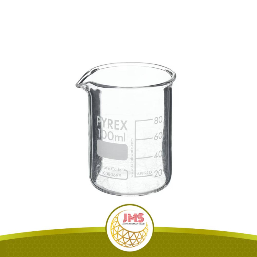Beaker Glass pyrex 100ml