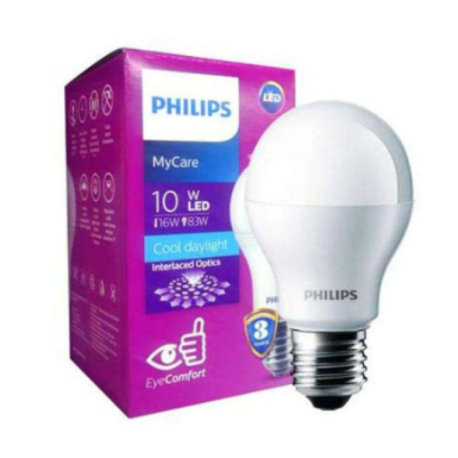 Lampu LED 10 W E27 philips