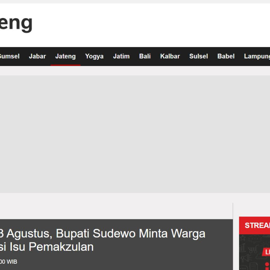 JASA IKLAN GREETING HUT RI I-NEWS