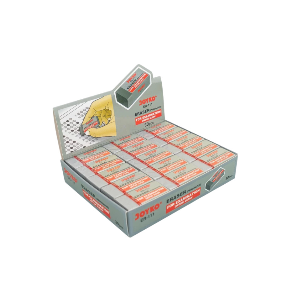 JOYKO Eraser Penghapus 1 Pack ER-111 Isi 30 Pcs - utama