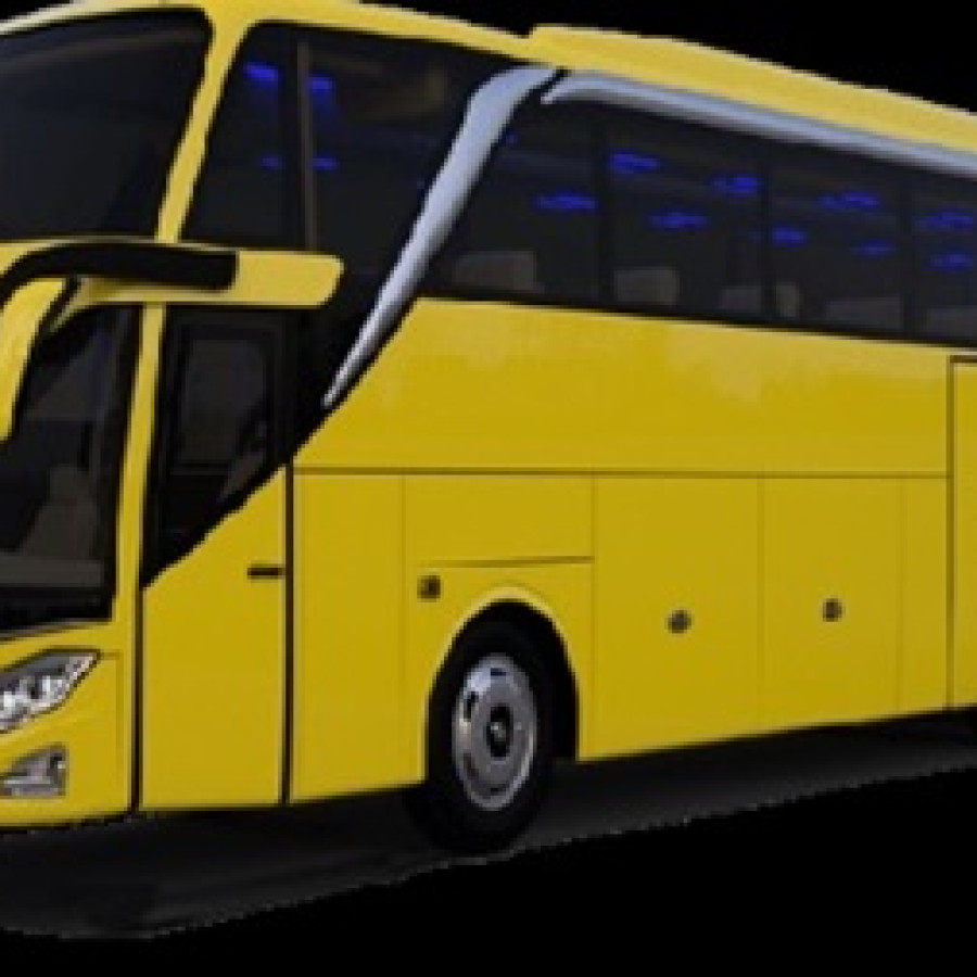 Sewa Mobil Bus - depan