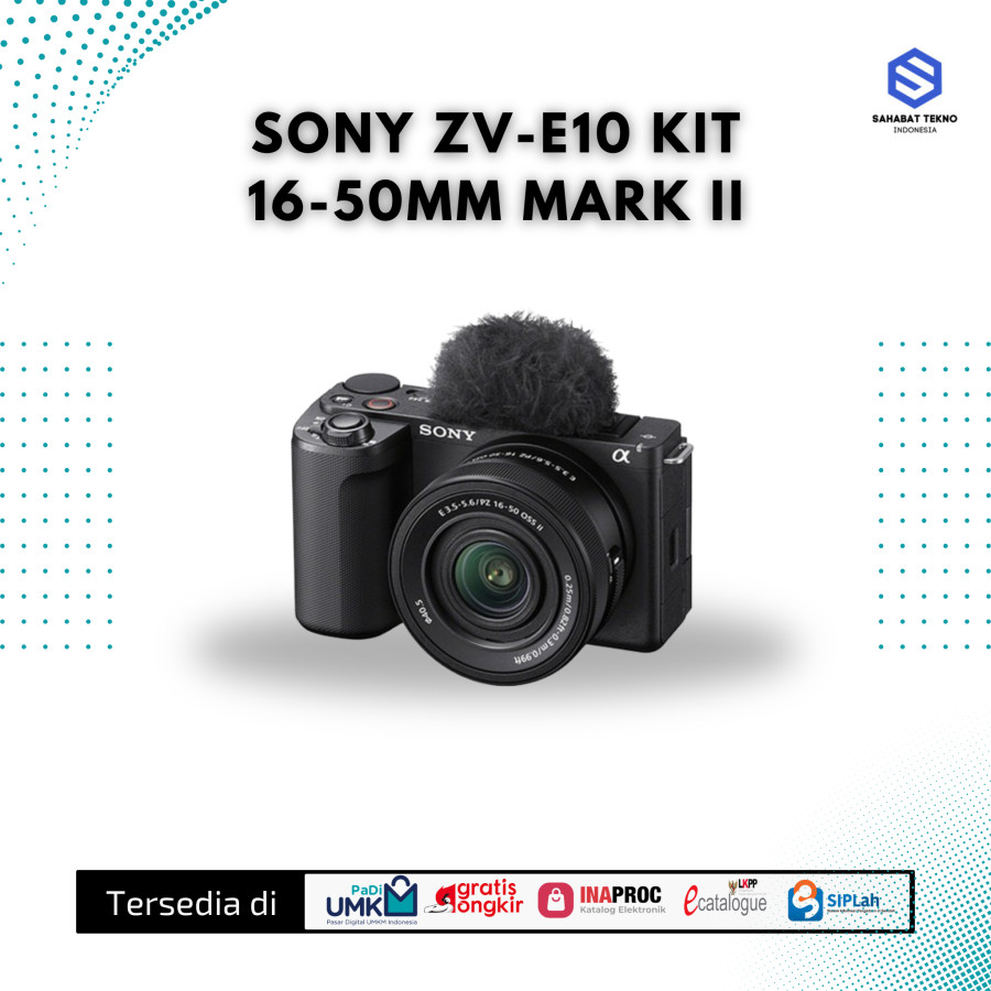 SONY ZV-E10M2K - 16-50MM - BLACK