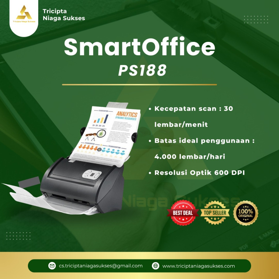 Scanner A4 & F4 30 Lembar/Menit
