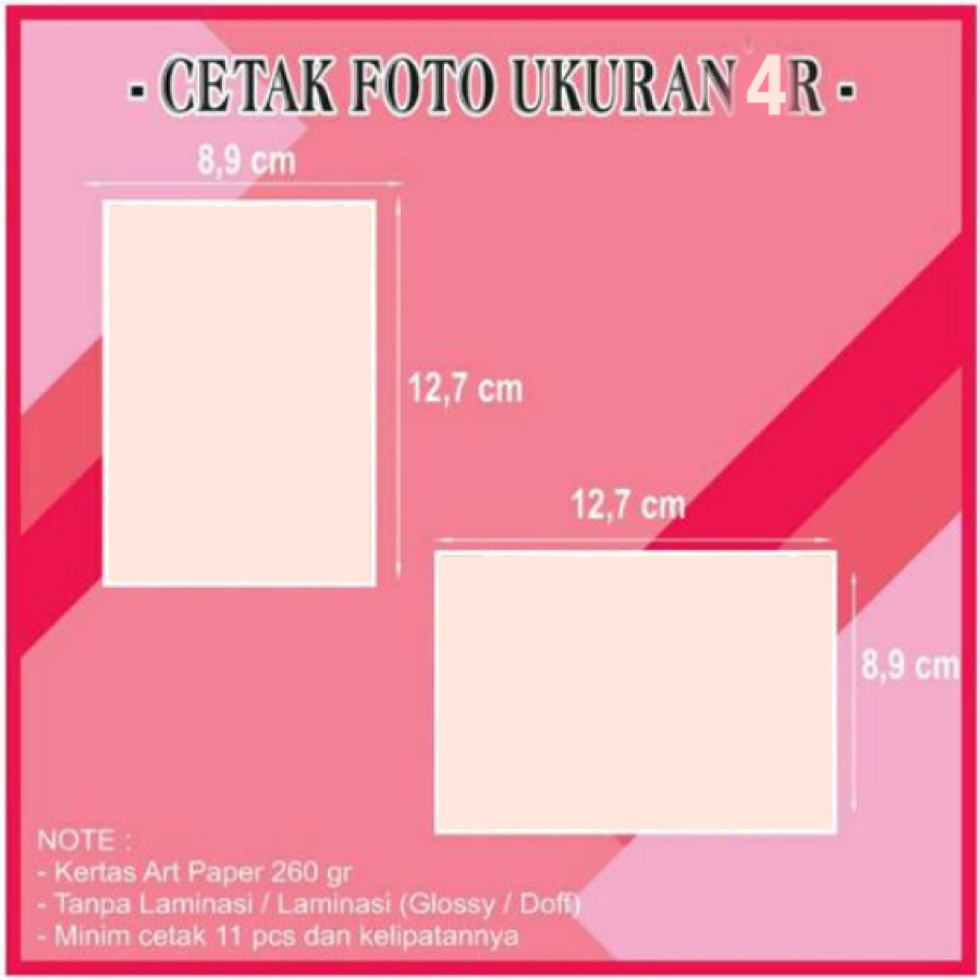 Cetak Foto 4R