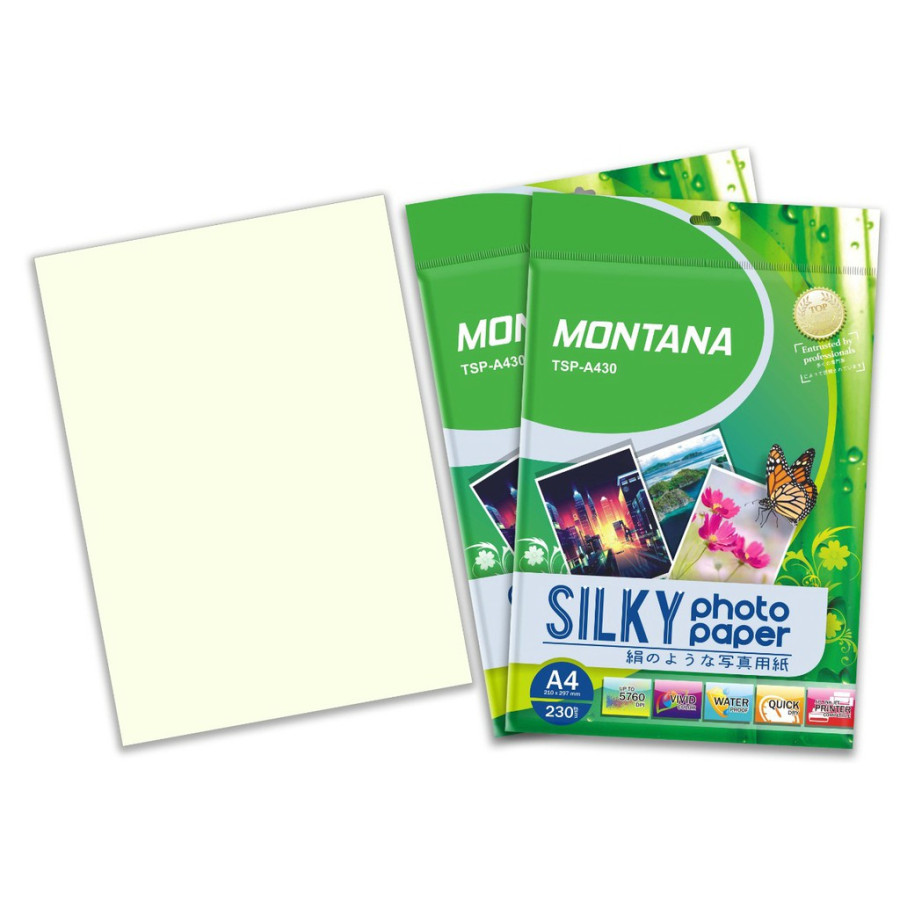 kertas sticker matte monanta 260gsm