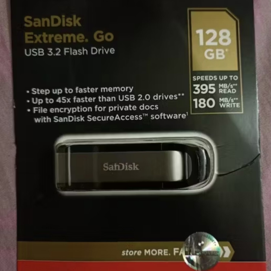 Flash Disk 128gb Extreme Go Sandisk