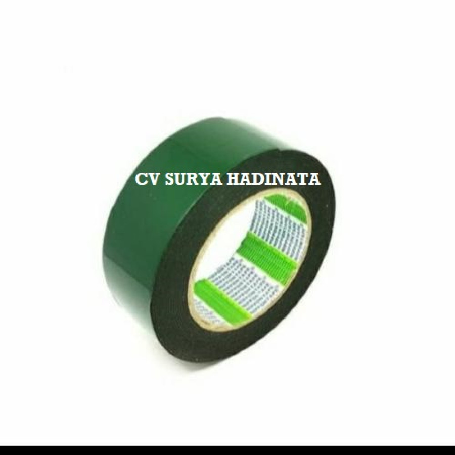 DOUBLE TAPE FOAM HIJAU 2 INCH BAZIC