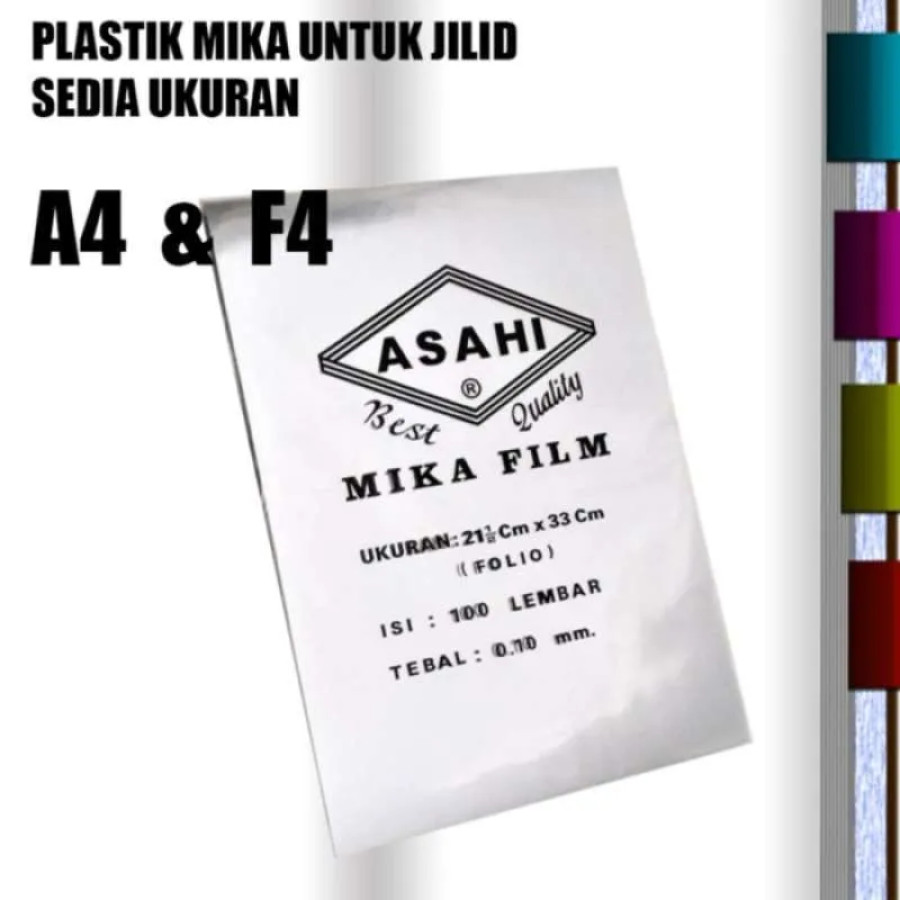 Plastik Mika Sampul F4 - samping