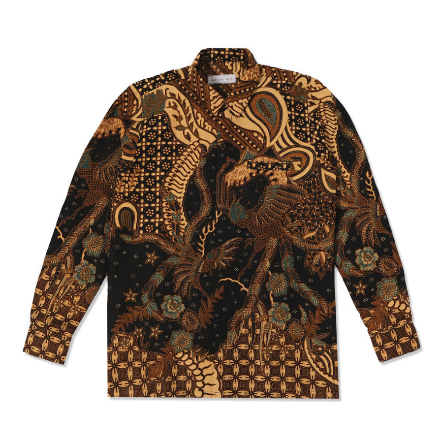 Kemeja Batik Lengan Panjang - depan
