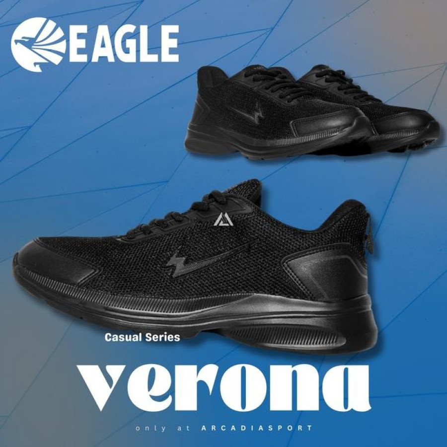 Sepatu Merk Eagle - Verona Hitam