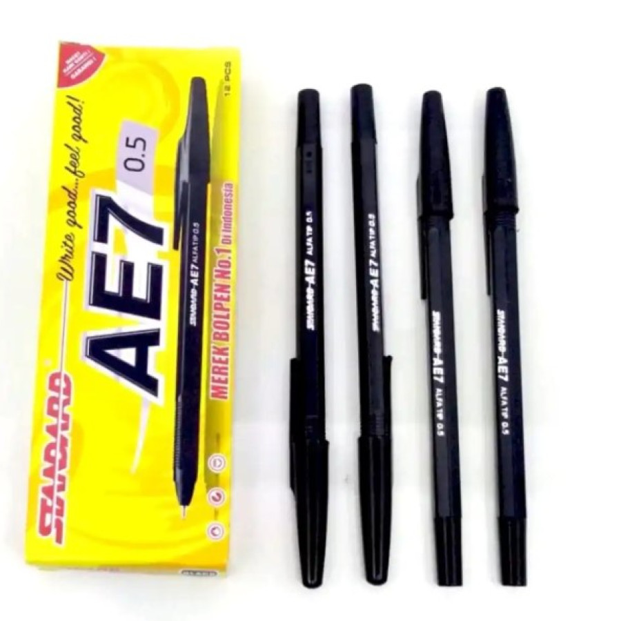 Ballpoint / Pulpen / Bolpen Standart 0.5 0.7