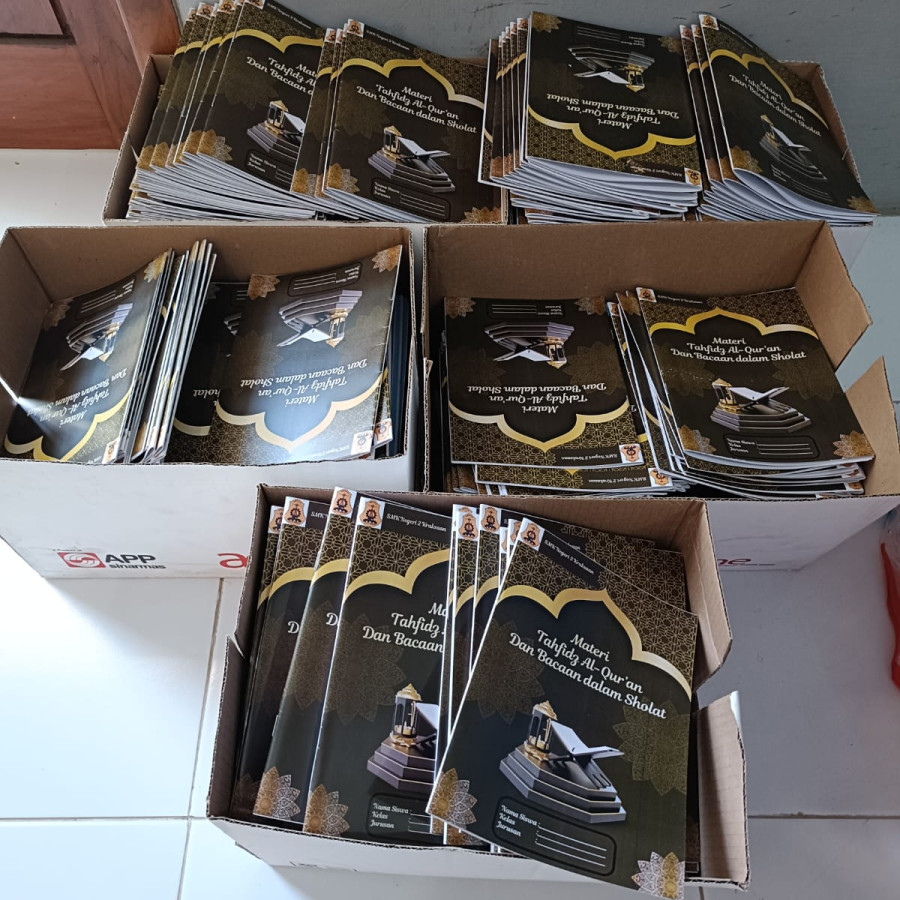 Cetak Buku Prestasi Murojaah