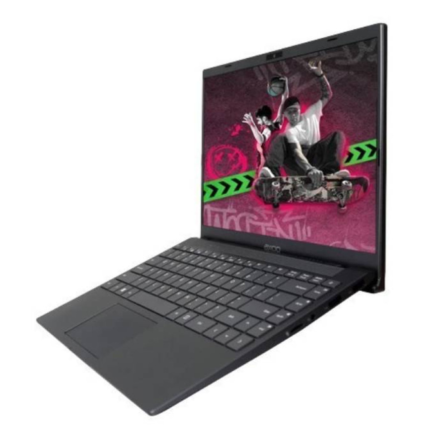 AXIOO HYPE 3 DOS GREY - depan
