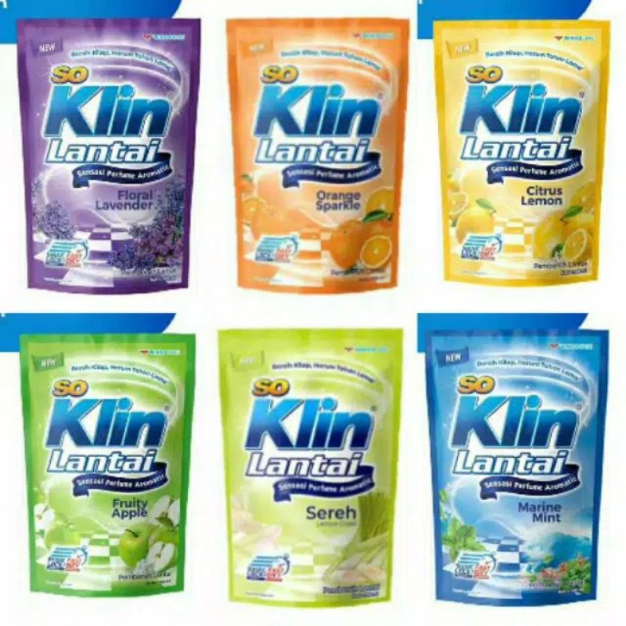 SOKLIN FLOOR CLEANER REFIIL 1600 ML