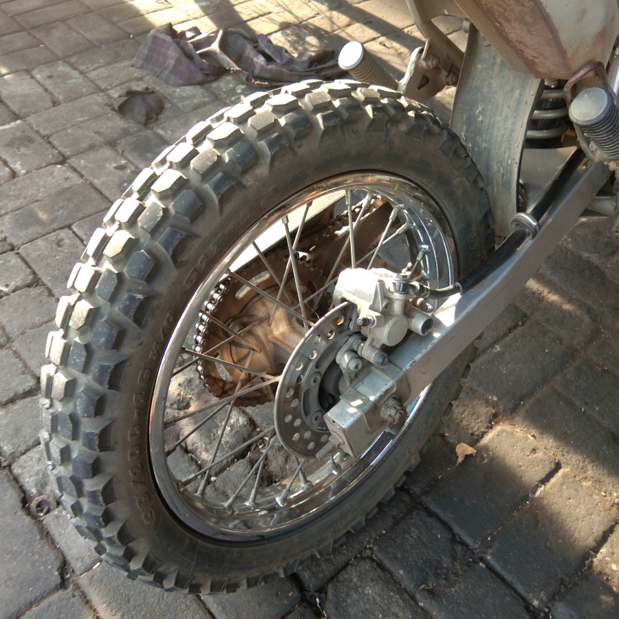 Servis rem belakang