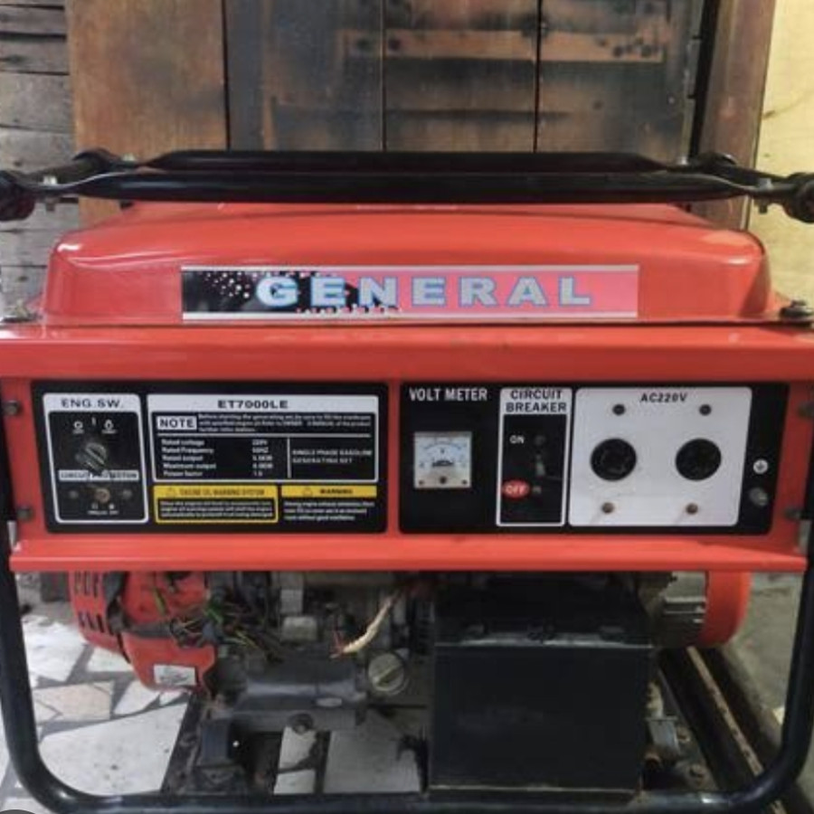Service generator listrik - utama