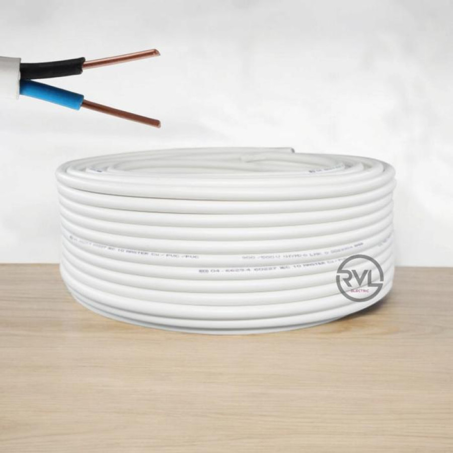 KABEL LISTRIK 2 X 1.5 NYM TEMBAGA MURNI SNI 100M - depan